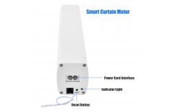 China AC110-240V Manual Curtain Opener White supplier