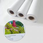 White Matte Waterproof 180gsm Matte Coated Photo Paper For Everyday Printing