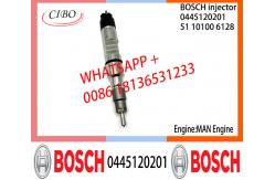 China BOSCH 0445120201 51101006128 Neutral Fuel Injector Assembly 0445120201 51101006128 For MAN supplier