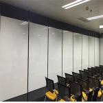 Aluminum Frame Banquet Hall Gypsum Board Wood Removable Sliding Partition Walls for sale