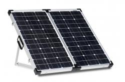 China White Sheet 80 Watt Solar Panel Lock And Handle Anodized Aluminum Alloy Frame supplier