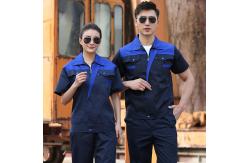 China Short Sleeve OEM Construction Worker Uniform Customized Logo supplier