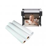 Large Format Printable 230gsm High Glossy Weak Eco-solvent Photo Paper Roll for sale
