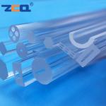 Double Row Three Holes Quartz Glass Capillaries Optical Fiber Protection Sleeve for sale
