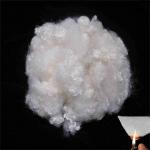 Customizable 64mm Flame Retardant Polyester Fiber For Non Woven Fabric for sale
