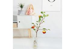 China Anti UV Artificial Apple Branch Plastic Plant Outdoor Decorative supplier