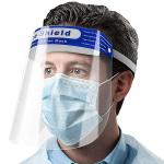 High Transmittance PET Protective Face Shield , Transparent Full Cover Shield for sale