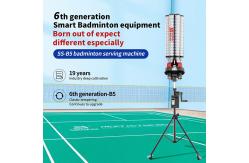 China SIBOASI B5 Badminton Shuttlecock Feeder Machine Smart Badminton Shooting Machine for Training supplier