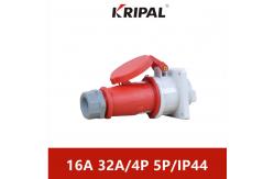 China Three Phase Industrial Electrical Sockets And Plugs IP44 16A 32A supplier