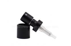 China Aluminum Perfume Spray Pump Crimp With Collar Fea15 Mist Sprayer Black supplier