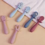 Food-Grade Silicone Spoon And Fork For Safe And Healthy Feeding