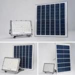 Outdoor Solar Floodlight 200w Lens High Brightness Solar Garden Lights IP67 for sale