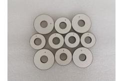 China Ring Round Shape P4 P5 Or P8 340PF Piezoelectric Ceramic Plate supplier