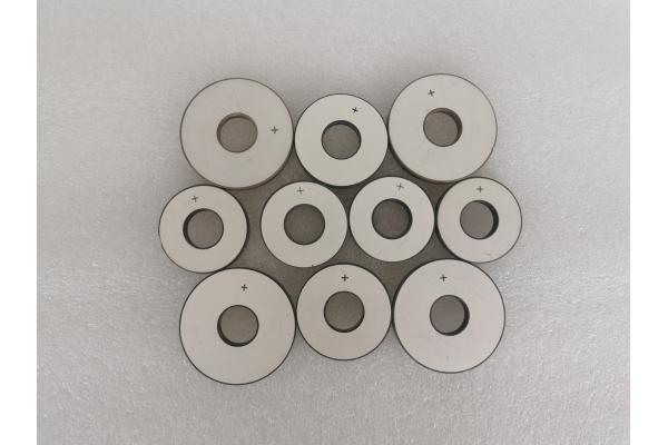 Ring Round Shape P4 P5 Or P8 340PF Piezoelectric Ceramic Plate