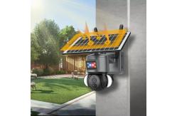 China WiFi IP Network Solar Panel Security 12X Zoom Camera supplier