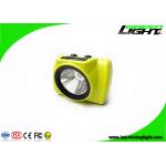 OLED Screen 18000 Lux LED Mining Cap Lights Explosion Proof 6.8Ah Cordless Rechargeable Miners Headlight for sale