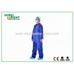 Elastic Wrist Disposable Protective Clothing Without Hood For Protect Body for sale