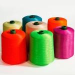 300D Polyester High Tenacity Yarn , DTY Polyester Drawn Textured Yarn for webbing for sale
