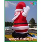 Christmas Giant Santa Claus Inflatable Cartoon Characters Decoratio Red for sale