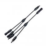 IP67 Waterproof Solar Branch Connector with Copper Contacts and PPO Cable for sale