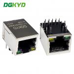 1000/BASE RJ45 Connector Single Port Network Interface POE Connector With Filter DGKYD111Q787AB2A1DP for sale