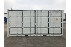 China 20ft High Cube Side Opening Shipping Container With Cargo Doors Industrial supplier