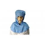 Polyester ESD Safe Clothing Dust Free Shawl Anti Static Cap Front Velcro Closure for sale