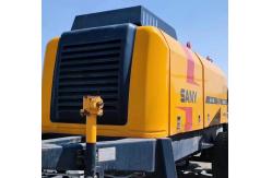 China HBT80C Used Concrete Trailer Pump Stationary Concrete Pump 2020 Model 85m3/H supplier