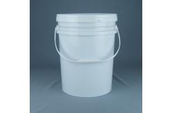 China ISO 9001 Certified Round Plastic Bucket Lightweight PP Material In Various Capacity supplier