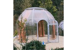 China Energy Efficient Giant Bubble Tent Customized Design Diameter 4m supplier