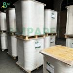 28gsm White Straw Wrapping Paper 38mm / 44mm for Individually Wrapped Restaurant Straws for sale
