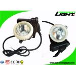 Safety Helmet Coal Mining Lights 10000lux GL5-B Rechargeable 6.6Ah Li - Ion Battery for sale