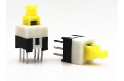 China 6P DIP 7x7 Lock & Non Lock Micro Push Button Switch supplier