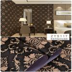 Gold Damask Wallpaper 3D Design 45CM Wallpaper Self Adhesive wallpaper sticker