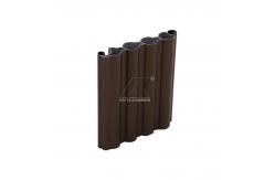 China High Quality  Anodize Brone Aluminum Roller Shutter Slat Profile supplier
