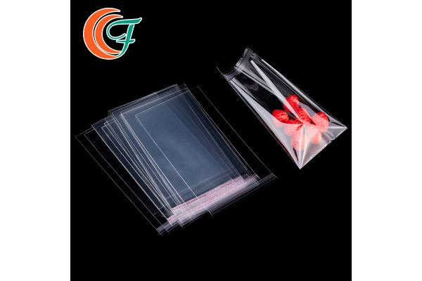 OPP CPP Plastic Packing Bag Eco Friendly 35um Opp Bag Packing Self Adhesive