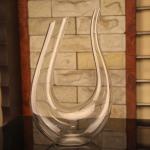 Mouthblown Lead Free Wine Decanter , Round Cone Modern Wine Decanter Easy To Clean