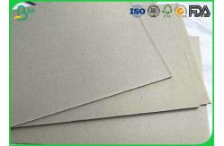 China Eco Friendly Grey Board Paper 500 - 2500gram For Lever Arch Files / Toolbox supplier
