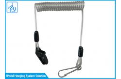 China 30cm Fall Prevention 7x19 Retractable Spring Lanyard supplier