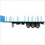 Heavy-Duty Fatbed Semi Trailer For Sale In Africa: Designed For Stable And Efficient Transportation Of Oversized Loads for sale