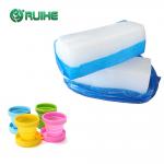 DBPH Cured HTV Silicone Rubber 10-80 Shore A Hardness Folding Cup for sale