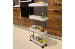 China Sonsill Folding Utility Home Storage Carts 4 Tiers Odorless Multifunction Durable supplier