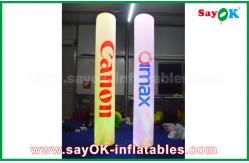 China Advertising Inflatable Pillar Column Lighting Decoration With Logo Printing supplier