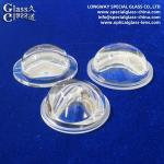 Custom Clear Glass High-power LED Lens‌ For Industrial Lighting for sale