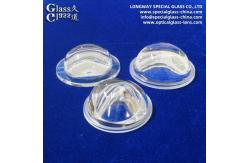 China Custom Clear Glass High-power LED Lens‌ For Industrial Lighting supplier