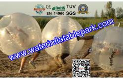 China Customized  Popular  Clear TPU Bubble Ball Football Hand Printing supplier