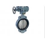 Ductile Iron 300LB Wafer Butterfly Valve Epdm With Gearbox for sale