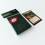 MTG Protection Matte Black Card Sleeves 66X91mm Easy Shuffling PP Solid for sale