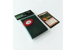 China MTG Protection Matte Black Card Sleeves 66X91mm Easy Shuffling PP Solid supplier
