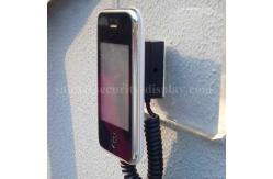 China Anti Theft Coiled Cable Leash Tether with Magnets and Double-Sided Tape supplier